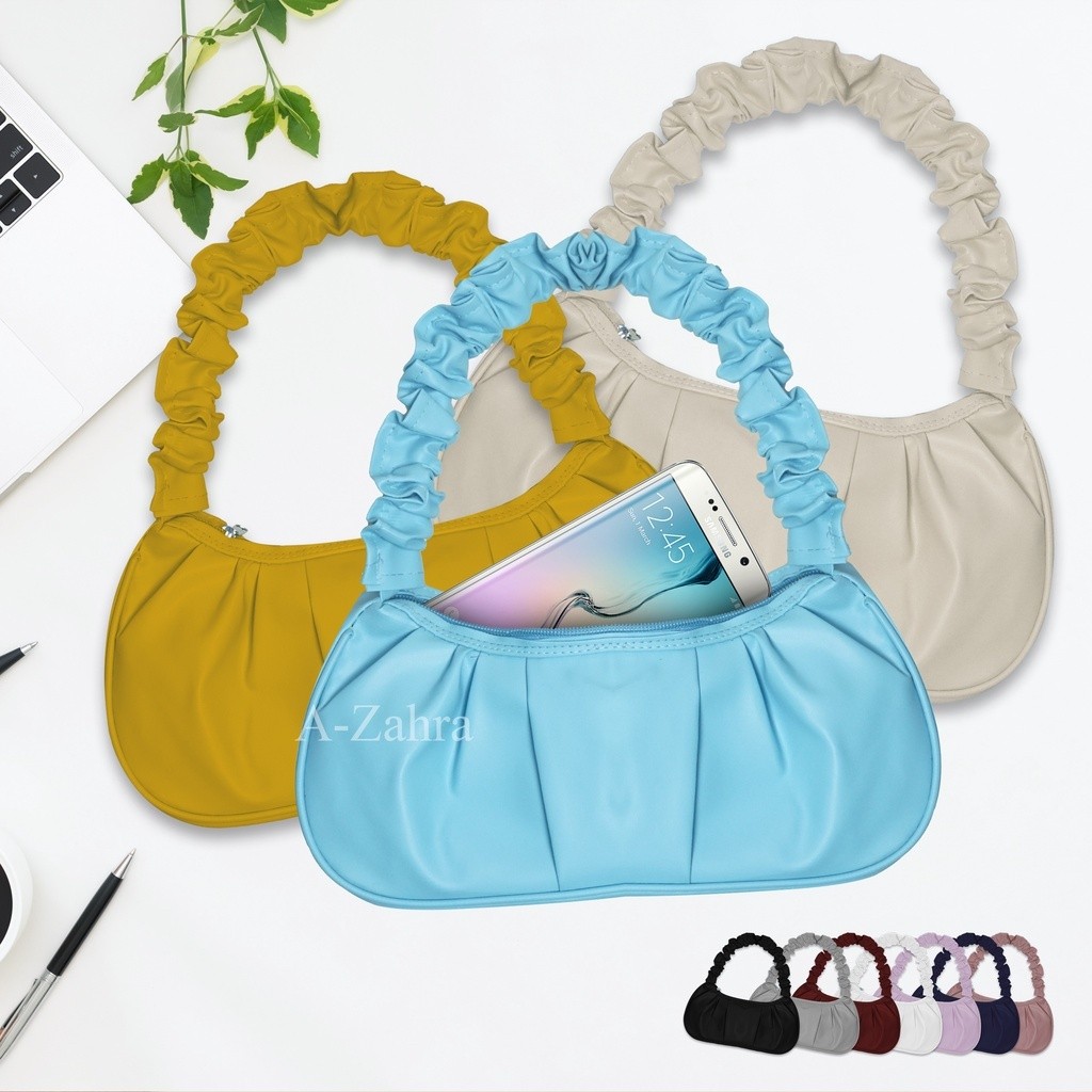 pekanbaru / Tas Jinjing Tas Fashion Tas Selempang Wanita Tas Bahu Hand Bag Tas Kerut Tas Wanita Mura