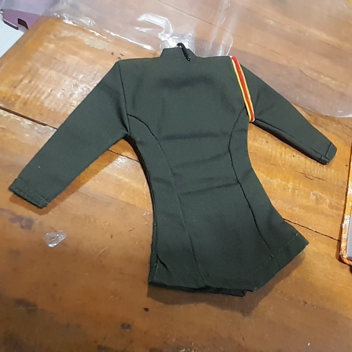 miniatur gantungan kaca mobil baju PDU Taruna AKMIL warna hijau