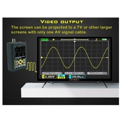 DSO1511E+ Professional Digital Oscilloscope Small Portable Oscilloscope new