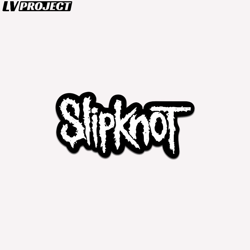 

Stiker Logo Band Metal Rock Slipknot Sticker Tumbler Hp Laptop Helm