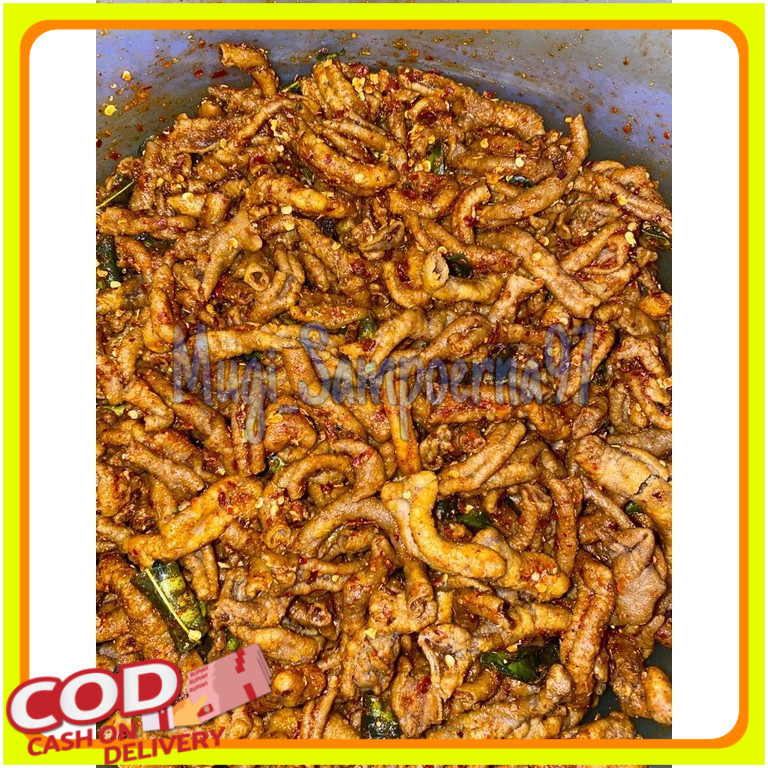 

1 kilogram kripik usus crispy premium