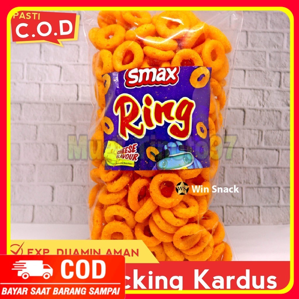 

Termurah SNACK MAKANAN RINGAN Smax Ring Cheese Smax keju cemilan enak