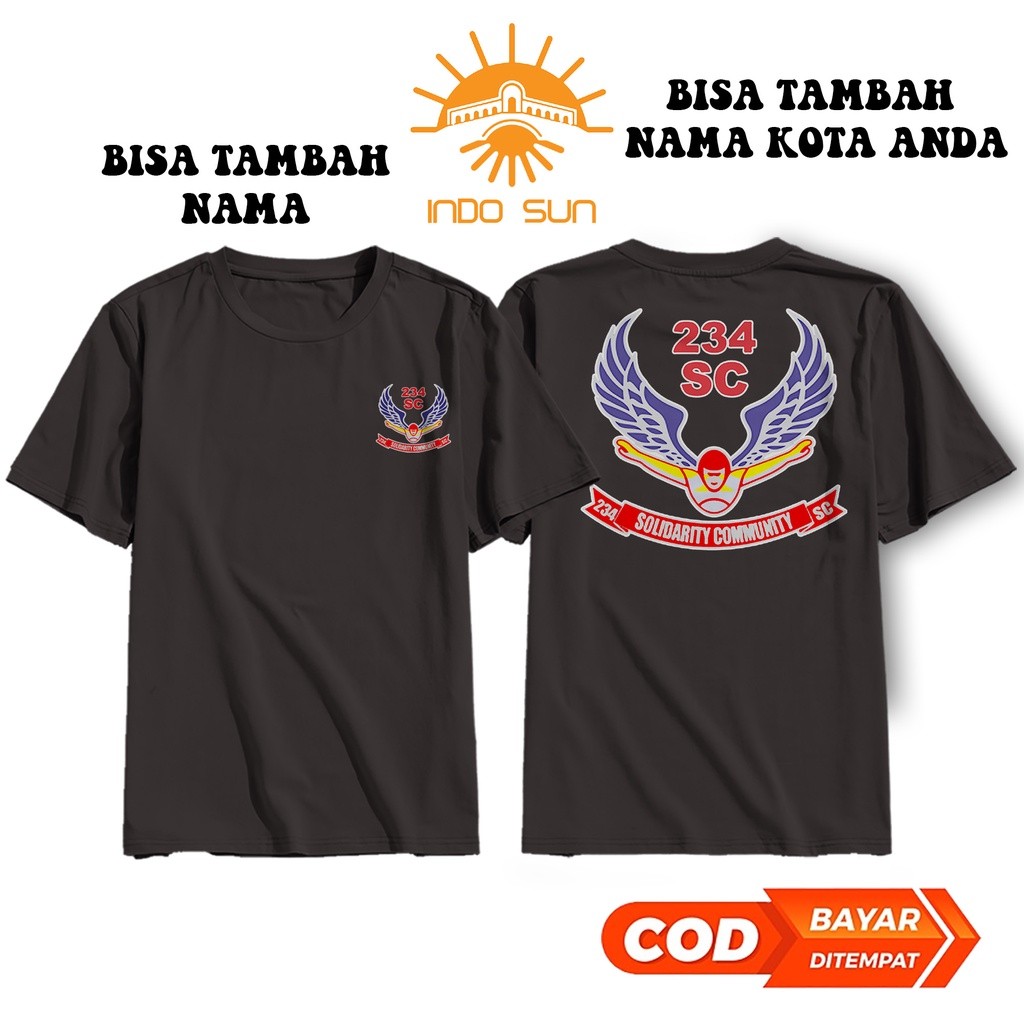 Kaos Baju T-shirt 234 SC Freefall - Kaos Distro - Kaos Custom - Kaos Distro SC 234 Cotton Combed 30s