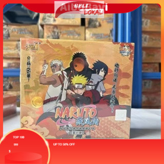 KARTU ANIME NARUTO ⭐（Kotak Disegel ）250pcs  Card Naruto GROSIR Kotak Disegel Naruto Kayou Kartu Tier