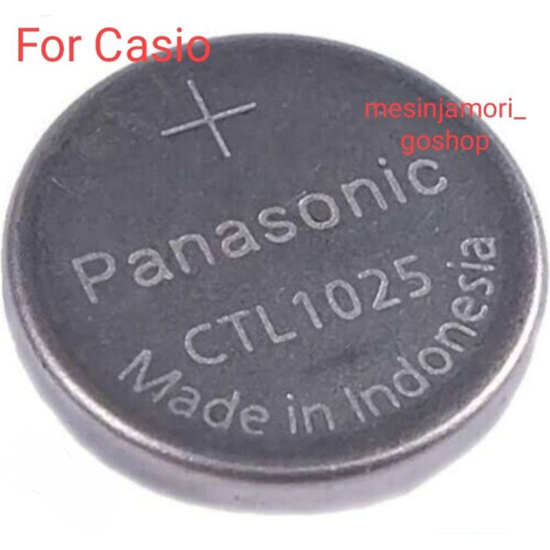 baterai capacitor casio CTL1025 CTL 1025 original