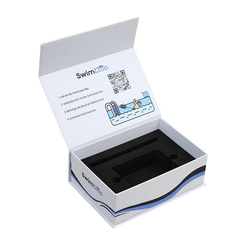 

UV Resistant Custom printed black cardboard boxes luxury gift packaging cardboard box with foam ---A10017