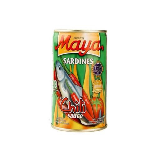 

MAYA SARDINES CHILI SAUCE 155 GRAM KALENG-SARDEN IKAN PEDAS INSTAN