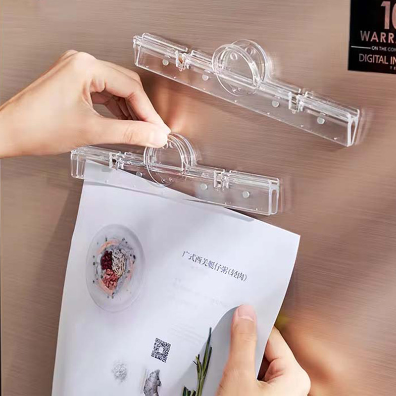 

1pcs Transparent Magnetic A4 Folder Strong Suction Not Easy To Fall Off Multifunctional Office Supplies Folder Test Paper Holder