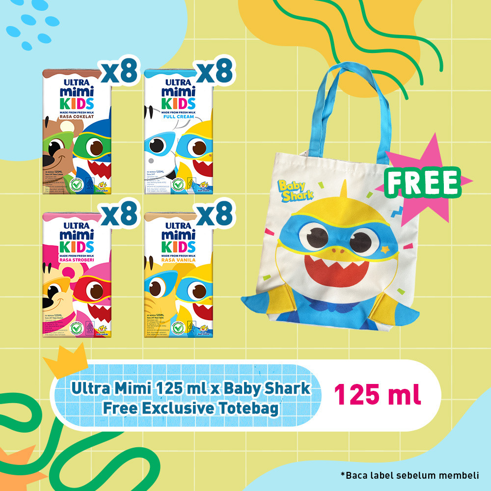 

Ultra Mimi 125 ml x Baby Shark - Free Totebag