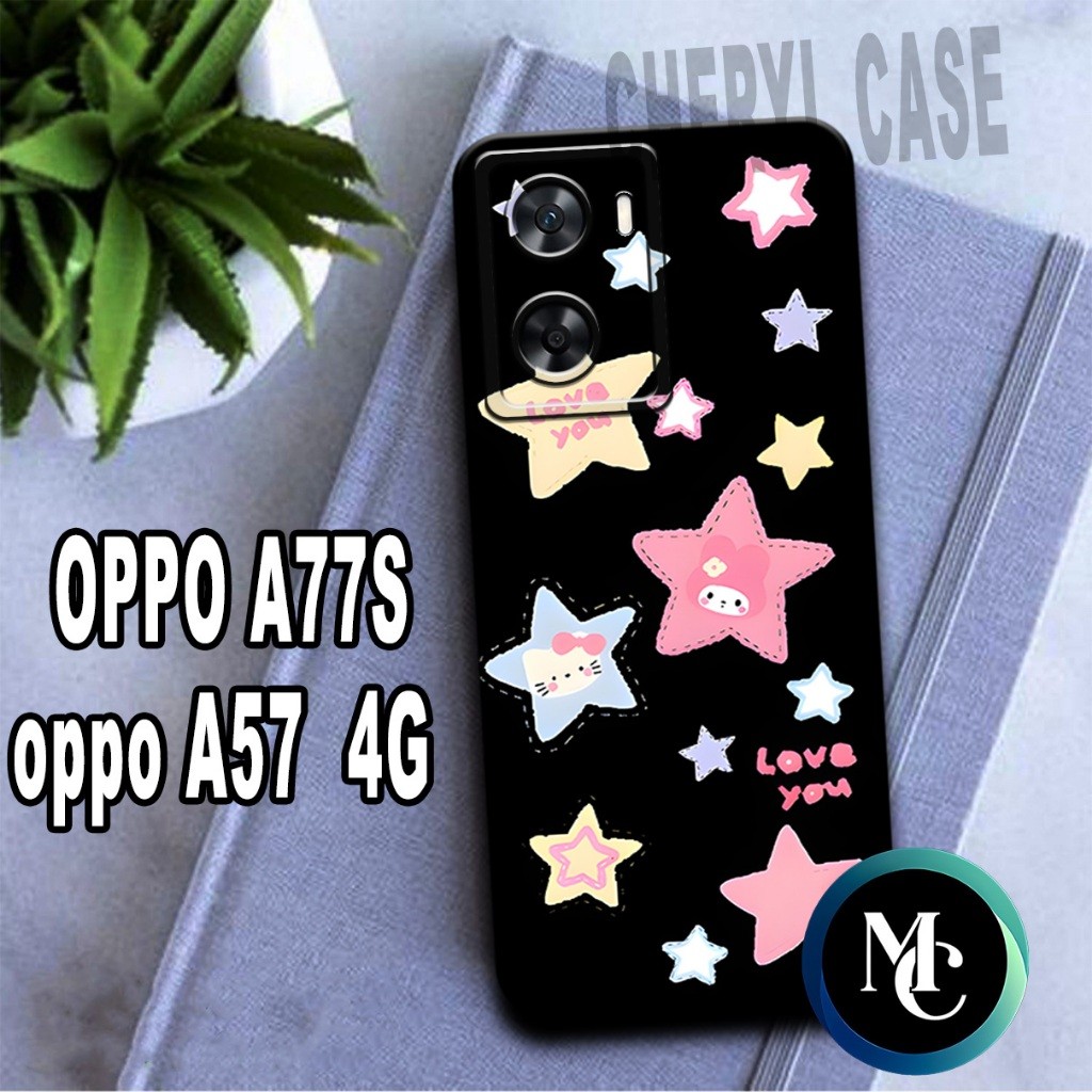SK18/ Softcase karet lentur untuk OPPO A77S DAN A57 4G/Motif CEWEK/case OPPO A77S/kesing OPPO A77S/s