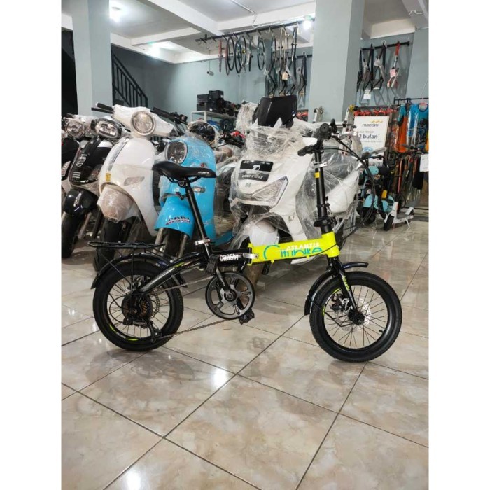 Sepeda Lipat Atlantis Crossby 16" & 20 inch - 16 inch
