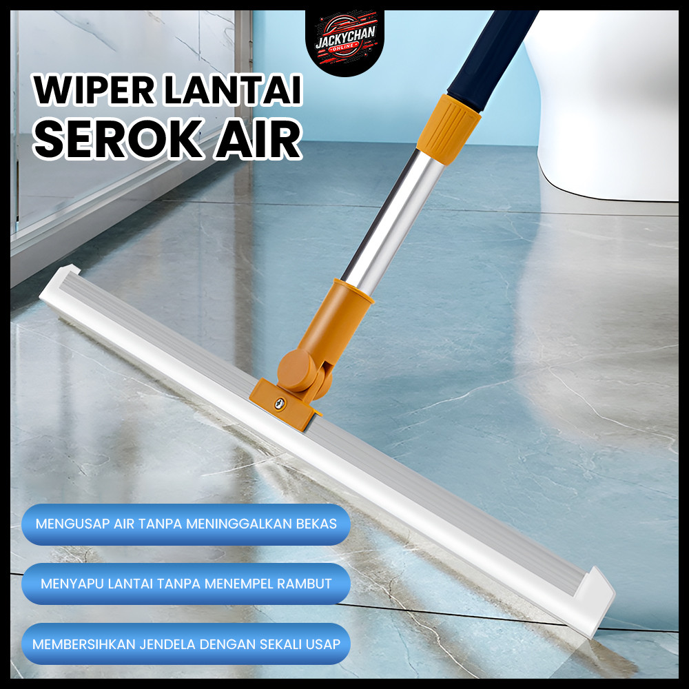 JC Wiper Lantai Alat Pel Serok Air Hujan Kamar Mandi Pendorong Air