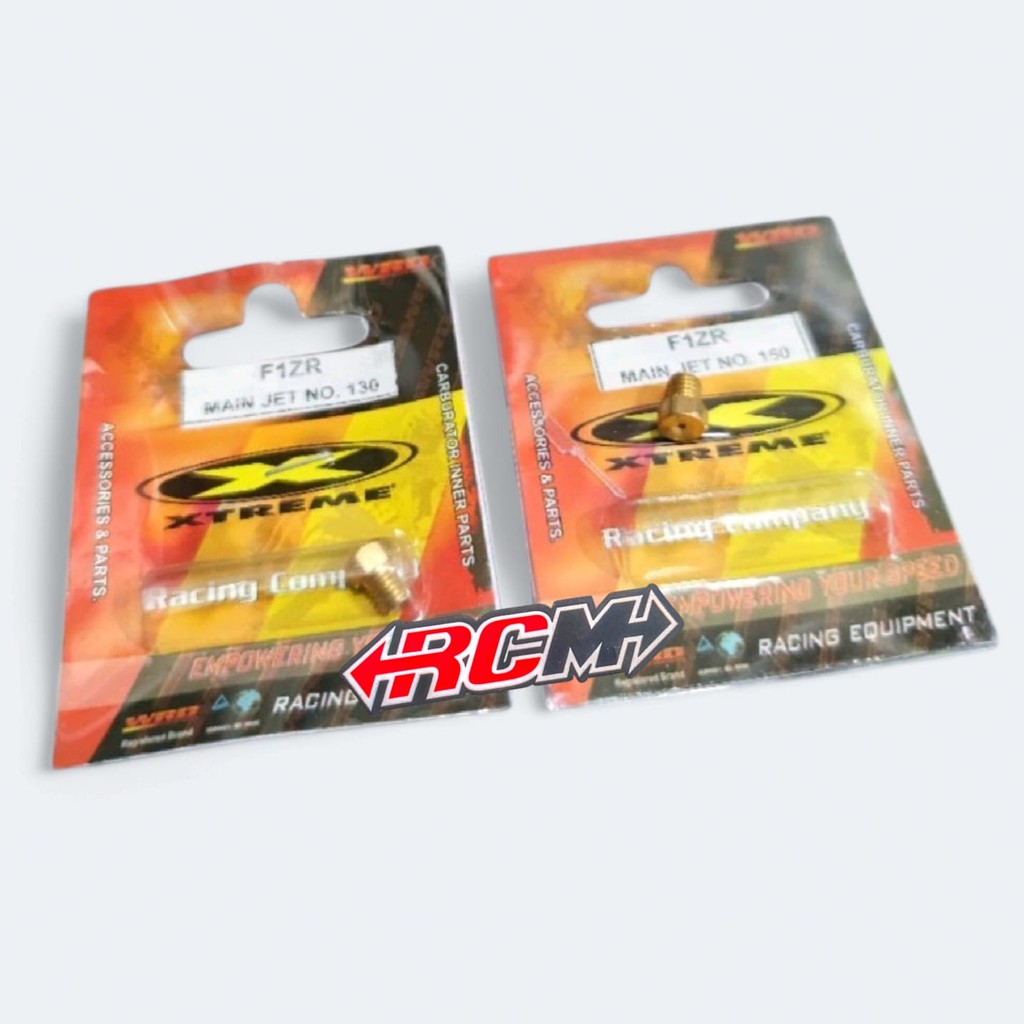 MAINJET MAIN JET MJ SPUYER UK UKURAN 130 140 150 145 FORCE1 F1 FIZR F1ZR FIZ-R ORI ORIGINAL XTREME X