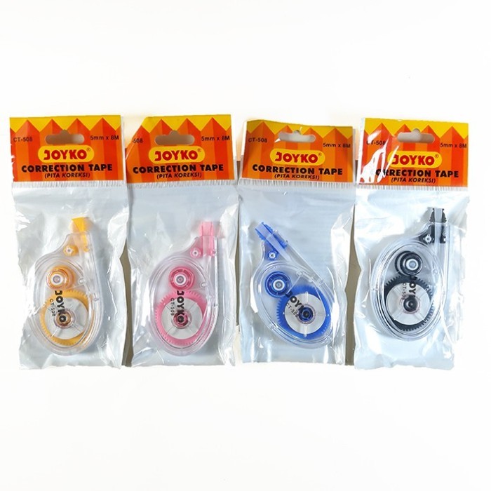 

Correction Tape / Pita Penghapus Joyko CT-508 - Eceran