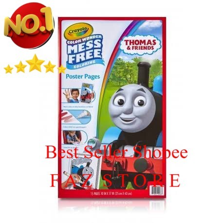

Crayola Color Wonder Thomas and Friends Poster Page Coloring Set Toy FAZ Store