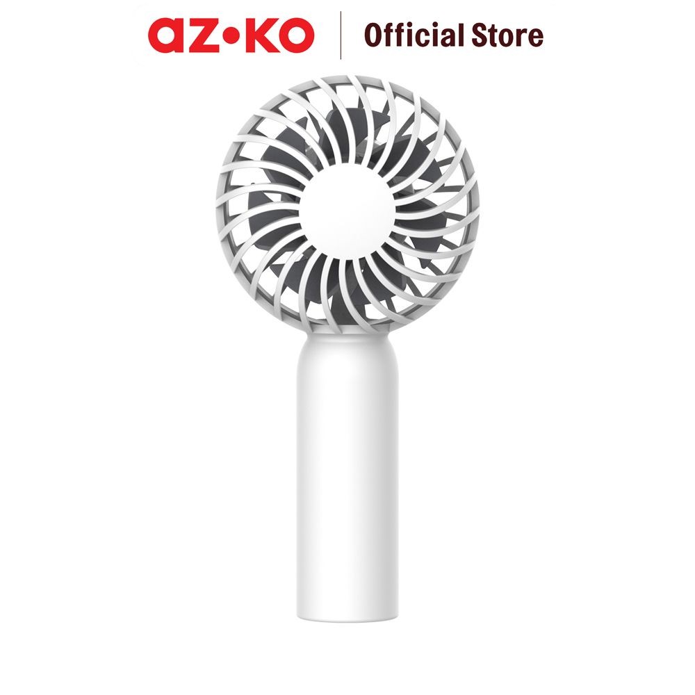 AZKO Apa 2 inci Kipas Angin Portabel - Putih Desk Fan Penyejuk Ruangan Kipas Baling Baling