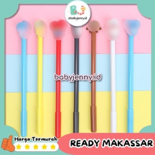 

[Babyjenny.id] J542 Pena Karakter ARMY Black Ink Gel Pulpen Murah Gel Bolpen Gel KPOP Alat Tulis Sekolah Kantor Murah