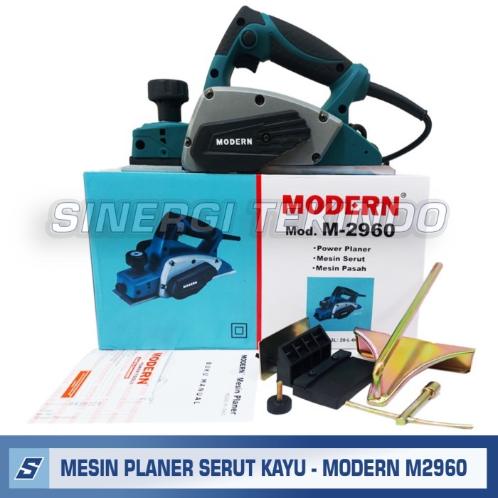 Mesin Pasah Planer Serut Ketam Sugu Kayu - MODERN M2960 M 2960 M-2960