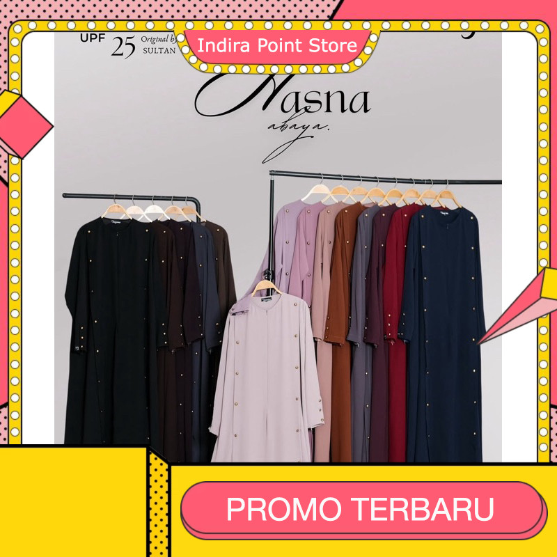 [KILAT LAUNCH] [LIVE EXTRA] BONAVISTA - ABAYA HASNA | THANIA DARK MAROON, SEPIA | ABAYA AIRA BIT CHO