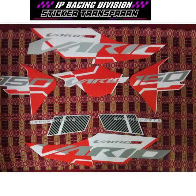 Striping transparan vario new 125-150