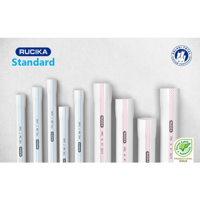 ✨Murah✨ -PIPA RUCIKA 1/2 INCH AW / PIPA RUCIKA 1 BATANG / PRALON PVC