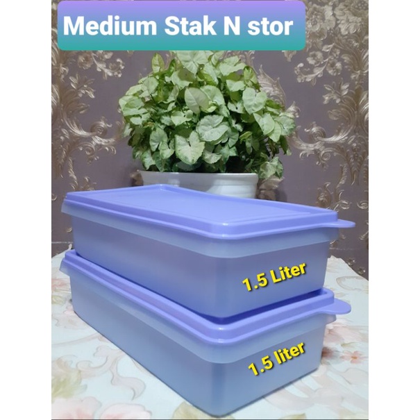 Medium Stak N Stor (1pcs)Tupperware