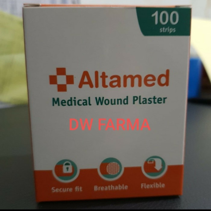 Plester Luka Altamed 100pcs/Altamed Medical Wound Plester