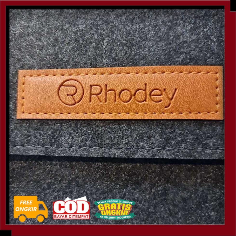 TAS LAPTOP MODEL BARU KUAT TAHAN LAMA /Rhodey Sleeve Case Laptop Macbook with Pouch / Softcase Case 
