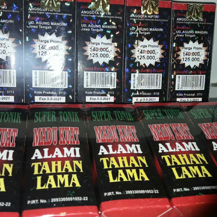 

BTANG STORE998 SUPER TONIK MADU KUAT ALAMI HERBAL COD BISA