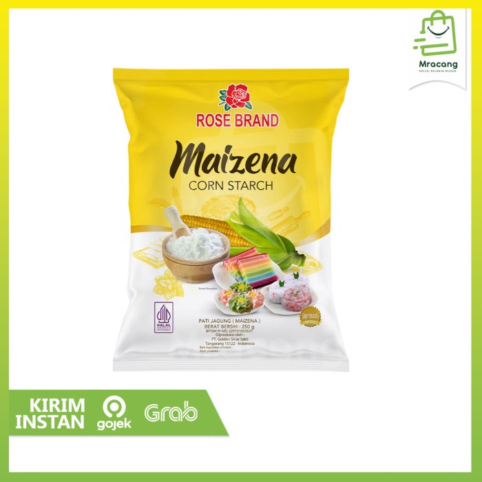 

Tepung Maizena 250gr / Rosebrand Corn Starch