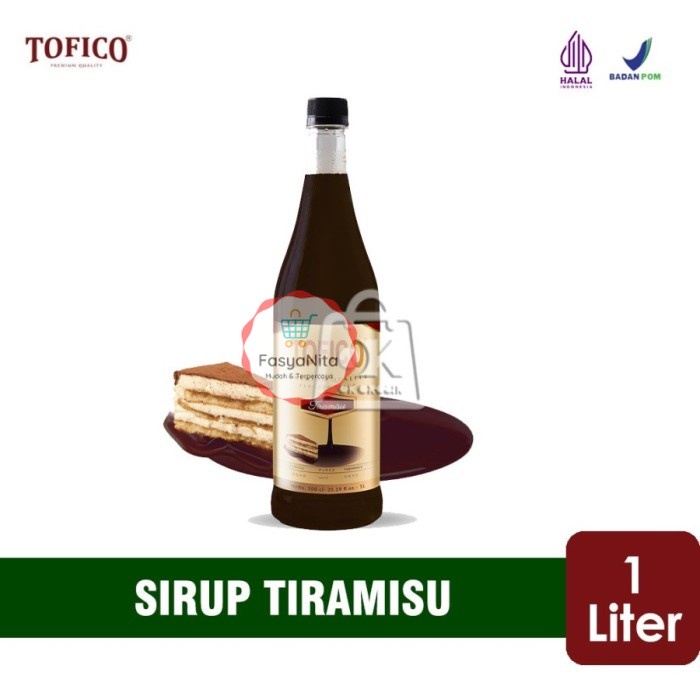 

Sirup Tiramisu Tofico / Tiramisu Syrup (Botol Plastik 1 Liter) - FasyAnita Mart Denpasar