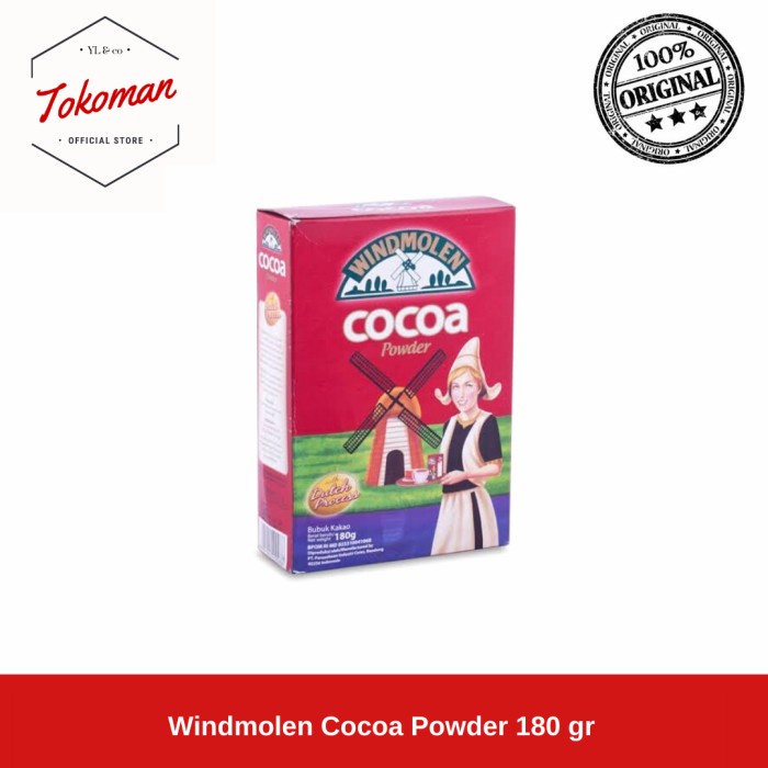 

NEW PromoTermurah Windmolen Cocoa Powder 180gr / 180 gr Coklat Bubuk