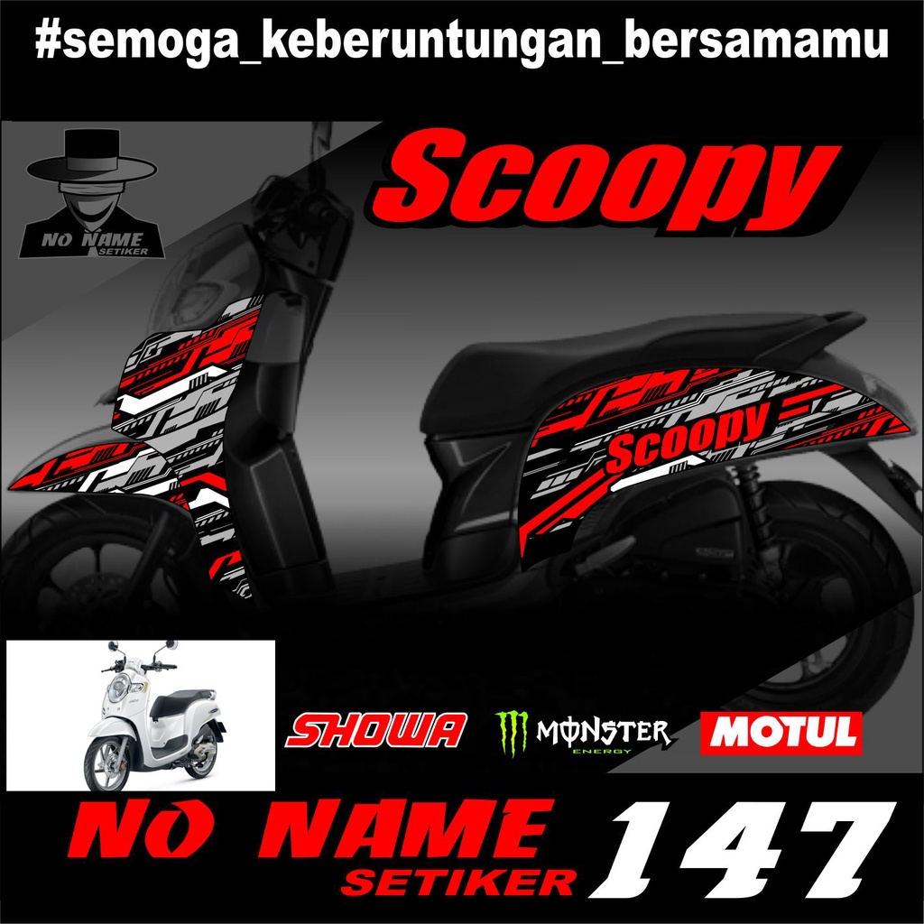 Striping Scoopy Injeksi 2017 - 2020 | Striping ScoopyTermurah