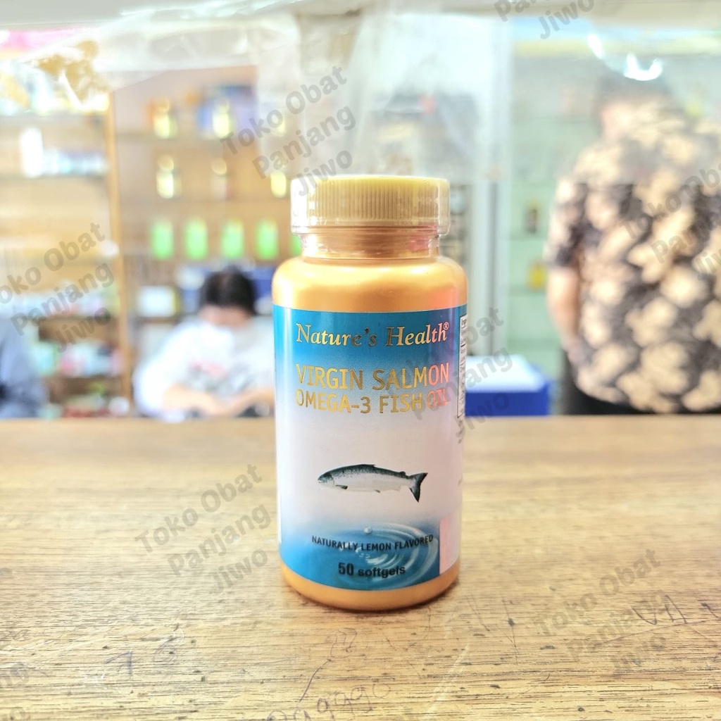 Natures Health Virgin Salmon Omega-3 Fish Oil