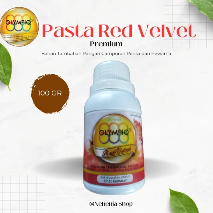 

New Produk Terlaris Pasta Red Velvet 100 ml Olympiq