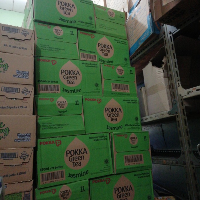 

✨PROMO✨ -pokka green tea 450ml