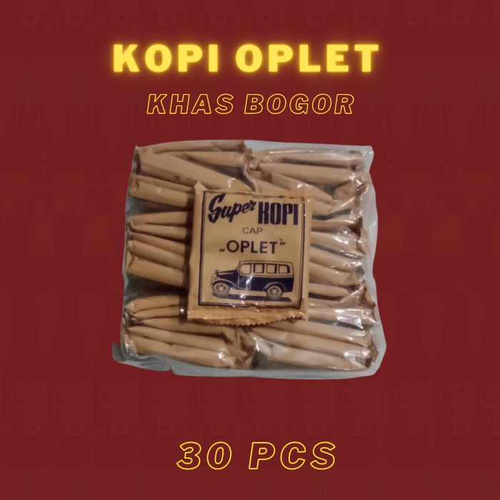 

✨PROMO✨ -Kopi Oplet Tanpa Gula 30 pcs Ukuran Kecil