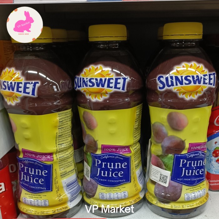 

Sunsweet Prune Juice 946ml | Jus Sari Buah Plum 100%