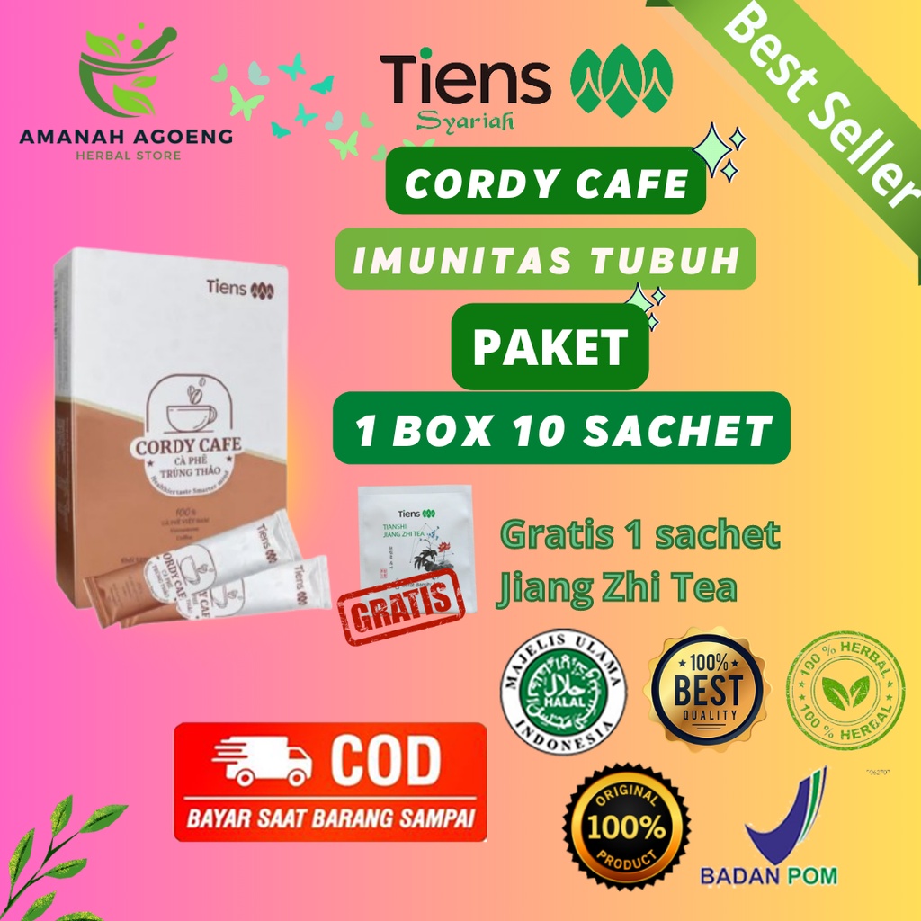 

Cordy Cafe Coffe Stamina Pria Kuat Alami - Kopi Stamina Pria dan Wanita - Cordyseps Kopi - Tiens Coffe - Jamu Stamina - Kopi Penambah Stamina - Tiens Coffe Original Termurah