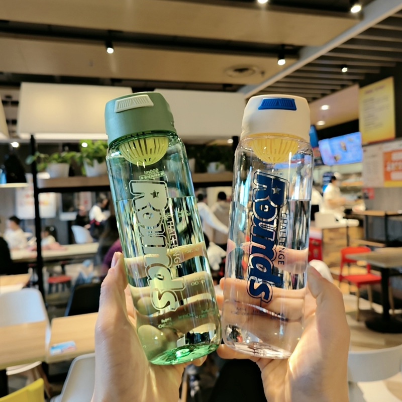 [KARAKTERKU] Botol Minum 500ml Anti Tumpah Cocok Untuk Sekolah Kerja Olahraga Portabel Kapsitas Besa