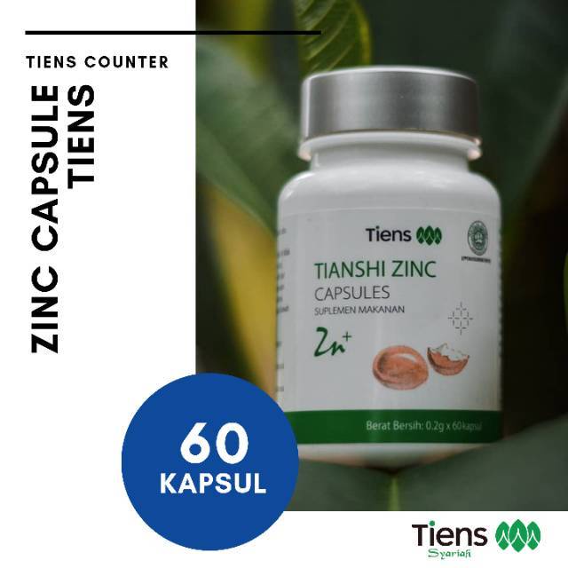 ZINC CAPSULE TIENS - ZINC ORGANIK DAN VITAMIN ANAK
