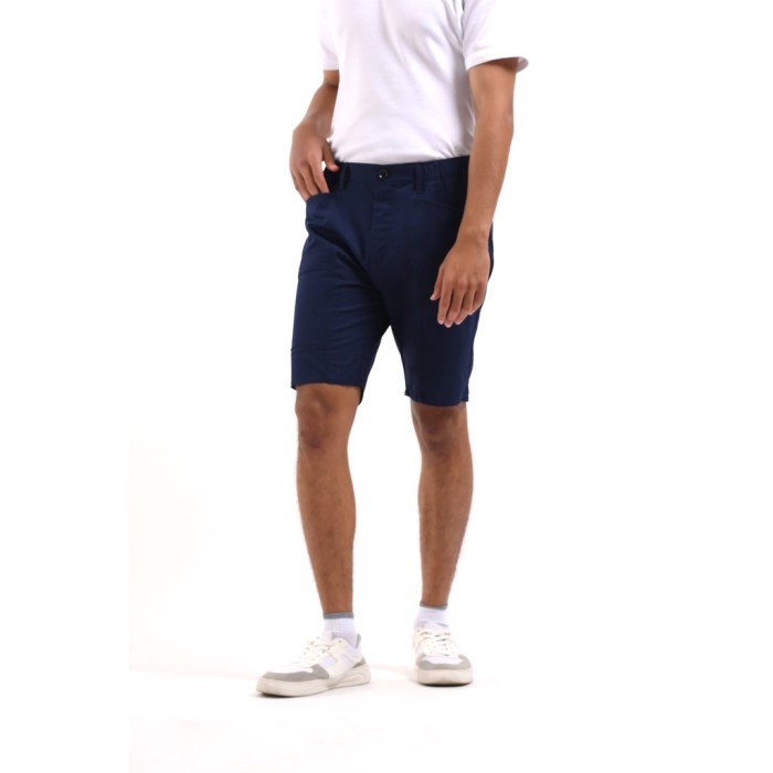 DISKON UMKM/ CELANA PENDEK/ MANZONE celana pendek bermuda MULTI - NAVY - S