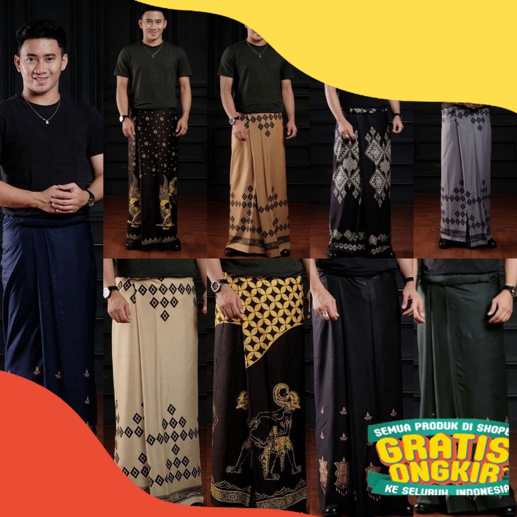 [BIG SALE RAMADAN] Sarung Batik Pekalongan Sarung Batik Pria Sarung Motif Batik Sarung Kang Santri S
