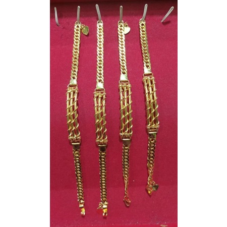Gelang emas penang model baru
