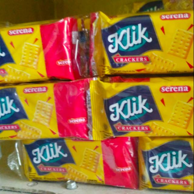

Klik crackers isi 20
