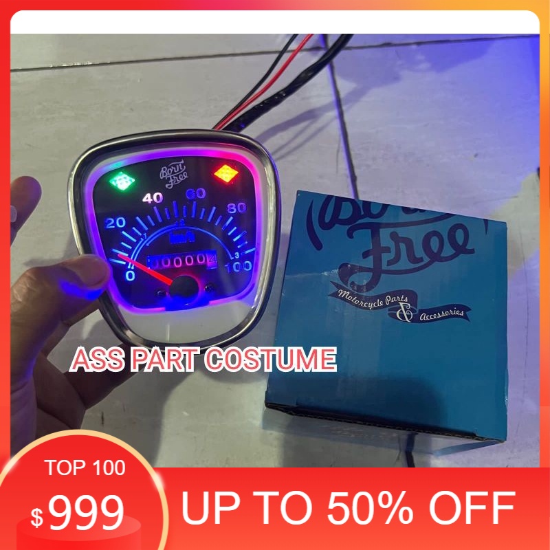 [COD] Spedo LED C70-spedometer led C70-Spidometer honda C70 costume led digital terlaris terbaik