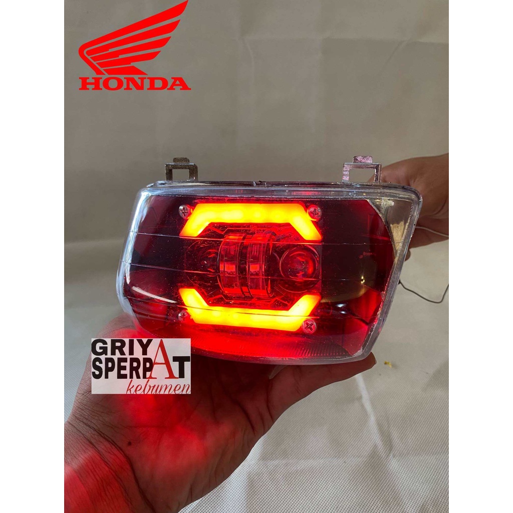 LAMPU DEPAN SUPRA X LAMA LED