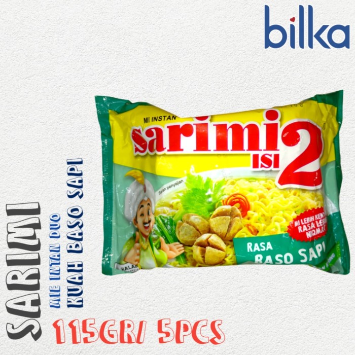 

SARIMI Isi 2 Rasa Baso Sapi 115gr/ 5Pcs