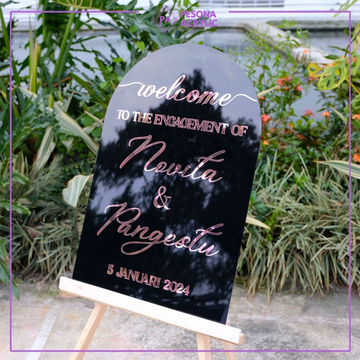 Harga Welcome Sign Wedding DAN Standing Terbaru Mei 2025 | BigGo Indonesia