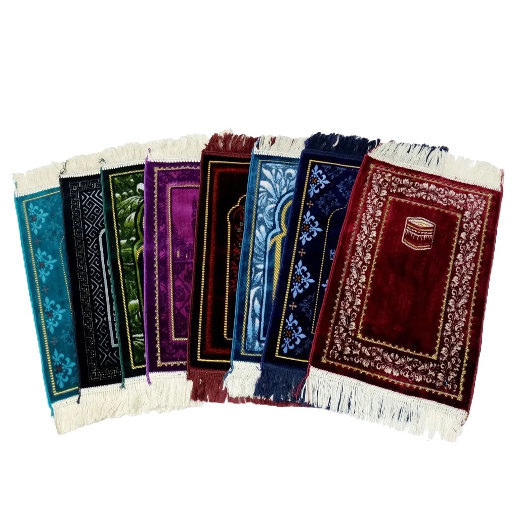 Sajadah muka  Bulu Turkey Kecil / Sajadah Mini,sajadah anak Kecil 60 x 35 cm